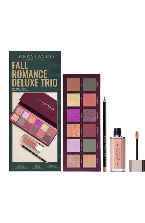 Anastasia Beverly Hills Fall Romance Deluxe Makeup Trio Set $89 Value in Taupe at Nordstrom | Nordstrom