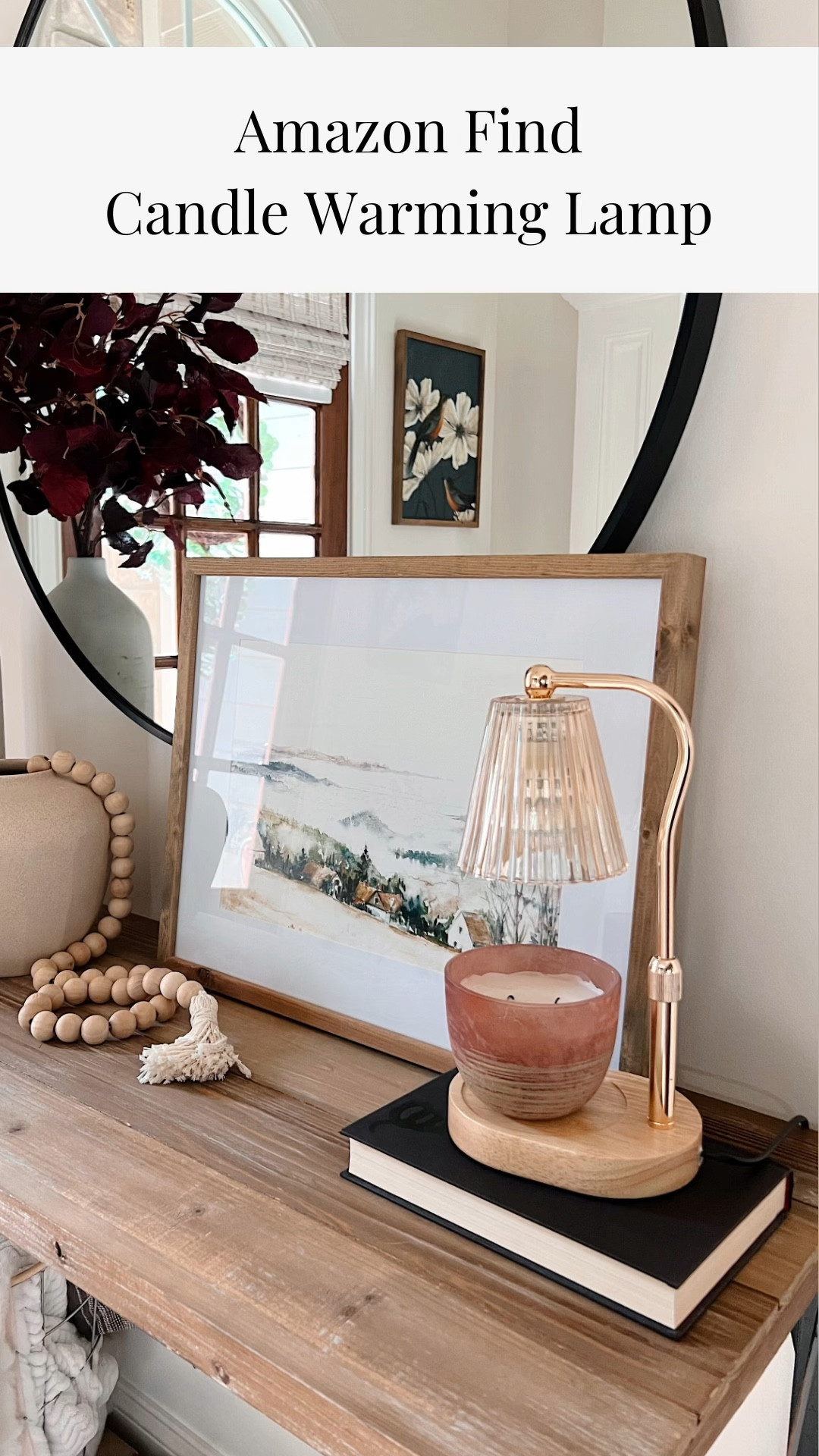 I finally bought a candle warming lamp after seeing the one my oldest daughter bought, and I wish I hadn’t waited so long to buy one 🕯️🩷It’s the best way to scent your home with your favorite candles without a flame! No soot, fire, or smoke!!!!! Plus, your candles will last longer

#creatorfavorites2024
#amazonhomefinds
#giftidea
#housewarminggift
#homefragrance

#LTKVideo #LTKHome