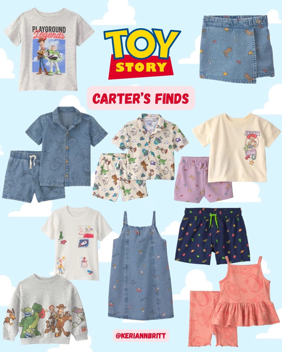 Carter’s Toy Story Clothes

Toy Story 5 / Pixar Toy Story / Disney Outfit / Woody / Buzz Lightyear / Jessie / Toy Story Party / Toddler girl / Toddler boy / boys outfit / girls outfit / kids outfit / baby outfit / toddler outfit / toddler clothes / cowgirl outfit / denim / chambray / graphic tee

#LTKKids #LTKBaby
