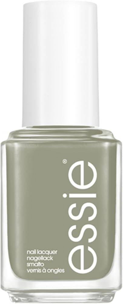 essie Nail Polish, Salon-Quality Muted Neutral Khaki Nail Polish, Vegan, Natural Connection, 0.46... | Amazon (US)