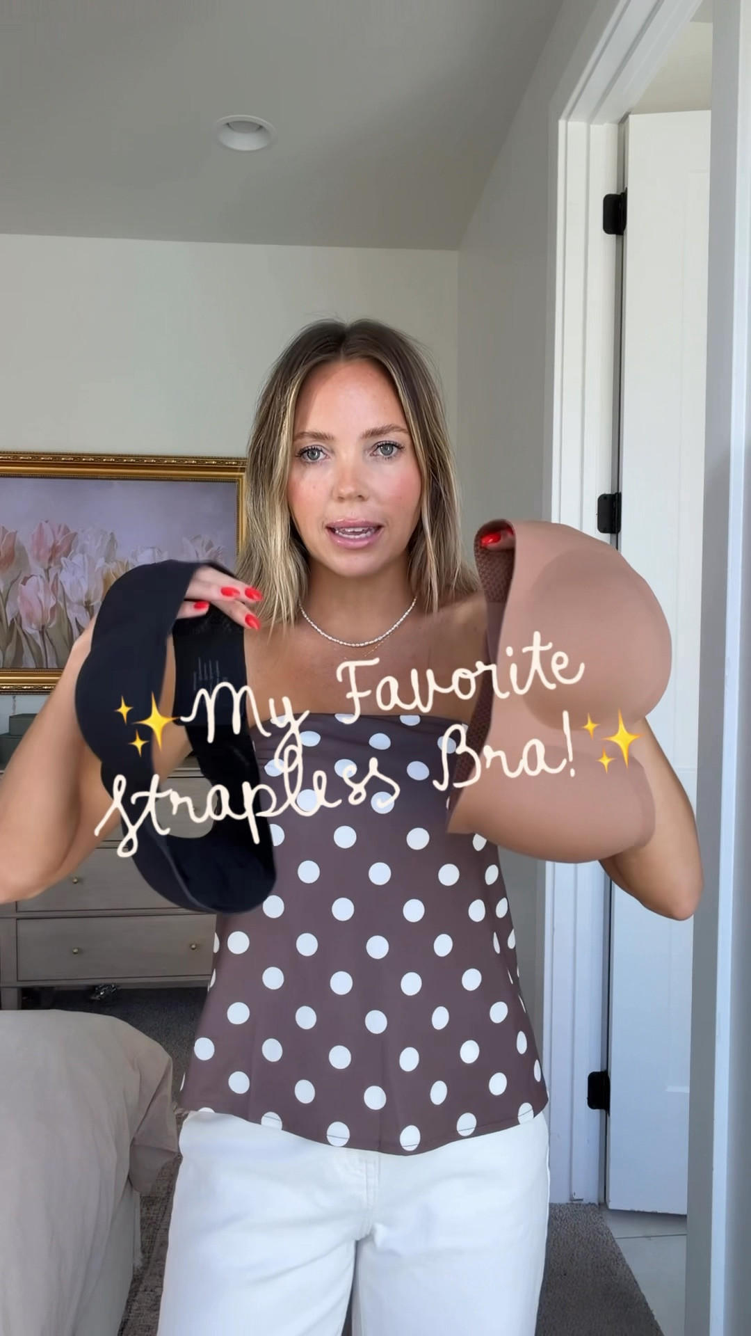 My favorite strapless bra & it's under $20 on Amazon!👏🏻