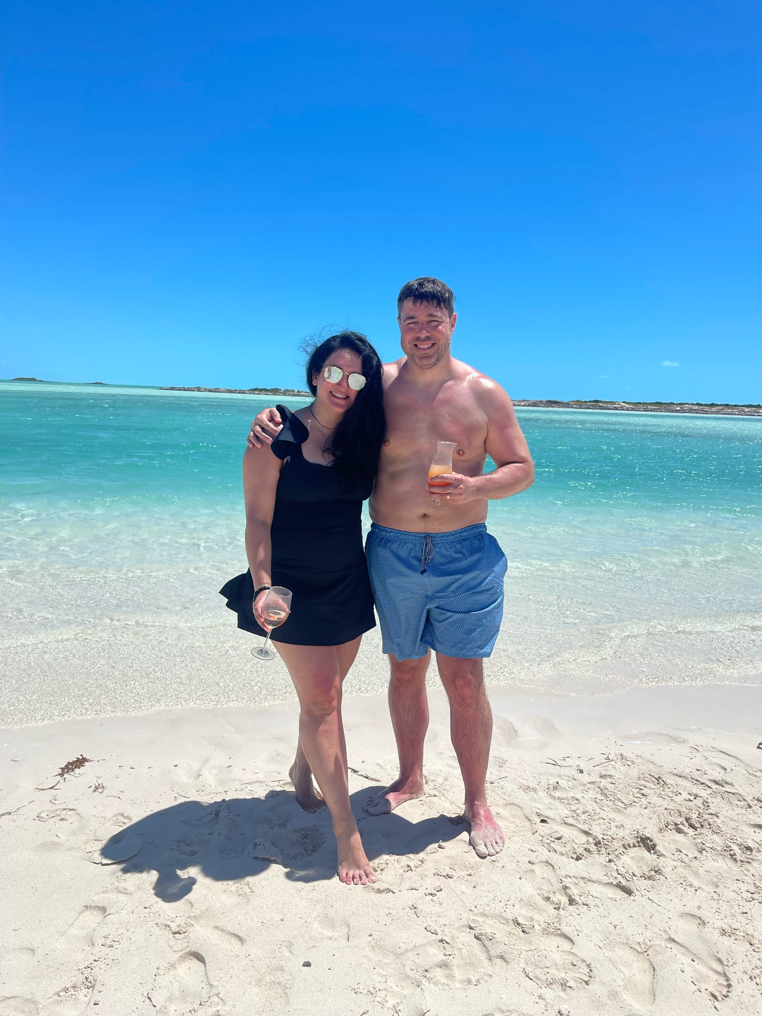 Here’s a hack for when you’re on a boat and want to look cute but not all covered up..get yourself a swim skirt! It doubles as a swim bottom so it’s not a huge deal if it gets wet, but allows you to feel comfortable and covered up on the ride. I loved this swim skirt and paired it with the one piece. It was flattering and comfortable! My husband also loved these swim trunks! He’s pretty picky and these we’re comfortable and the perfect length for him. 



#LTKtravel #LTKSeasonal #LTKswim