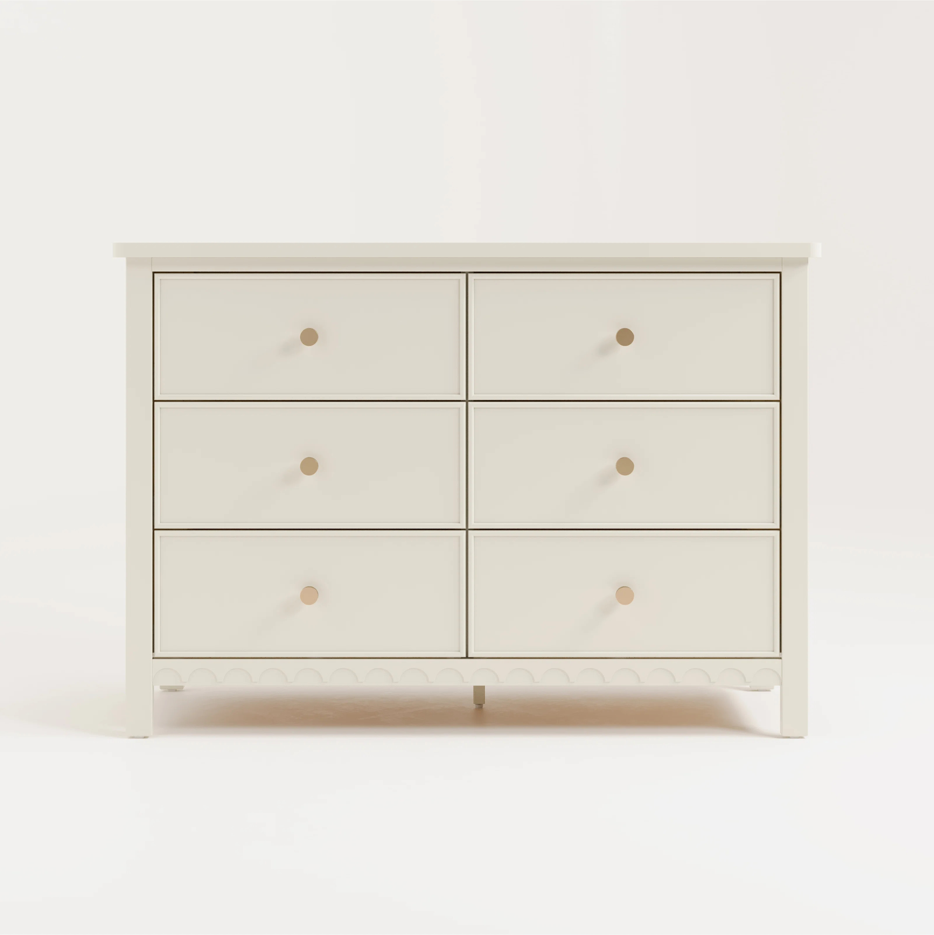 Sasha 6 Drawer Double Dresser | Wayfair North America
