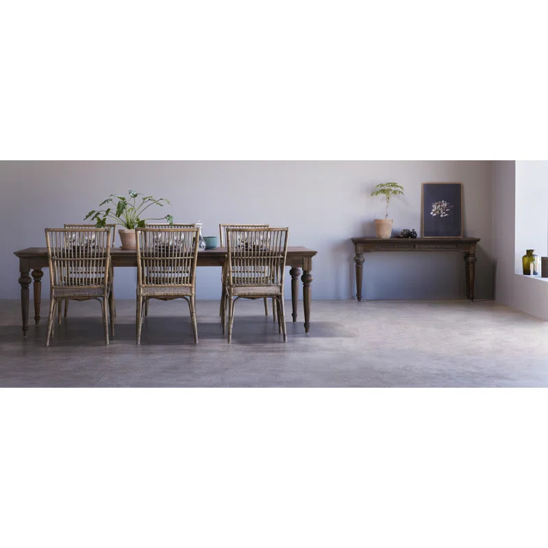 Linette Solid Wood Dining Table | Wayfair North America