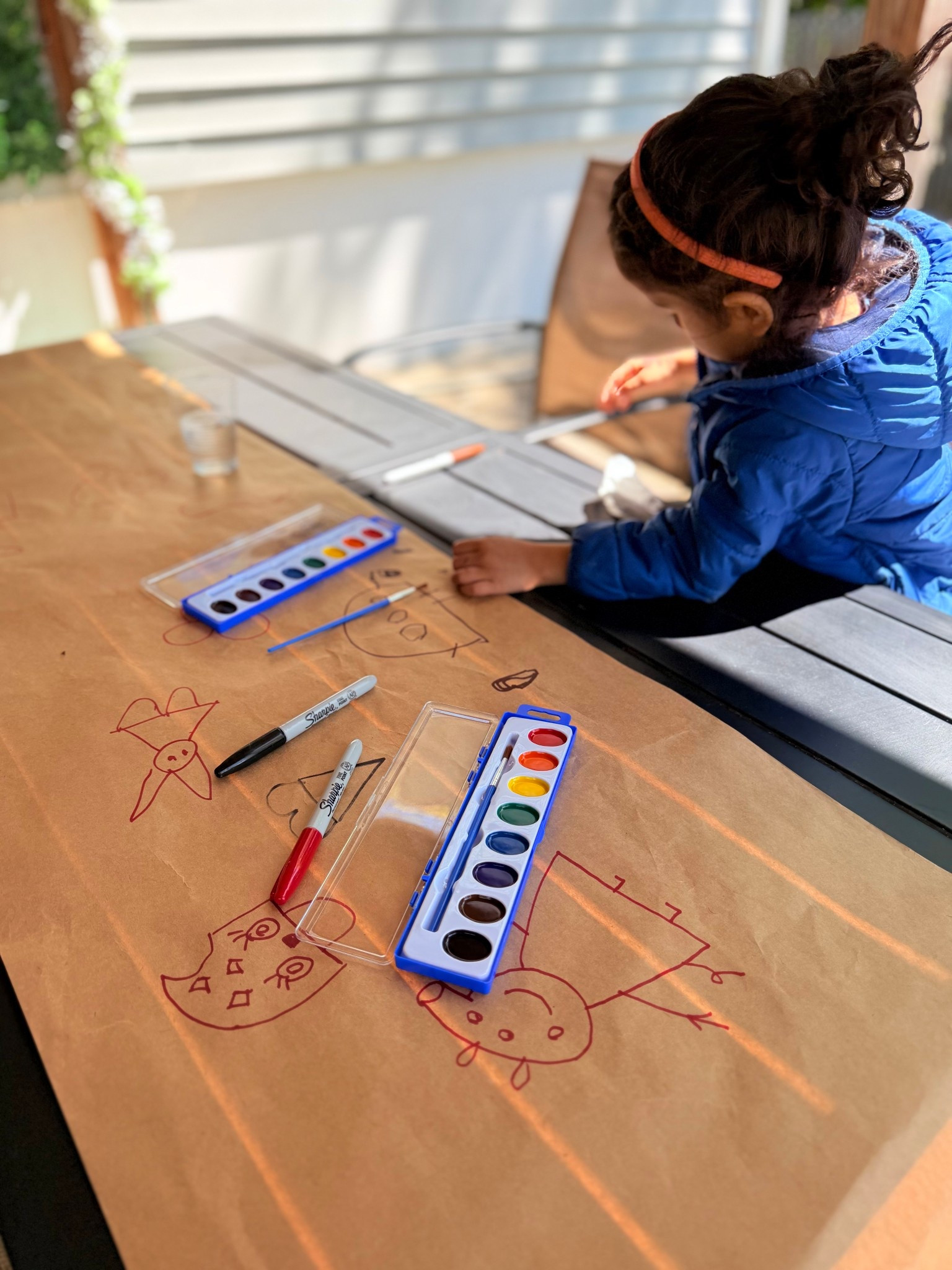 This outdoor activity is so much fun. It was so engaging for our toddler and we spent hours just painting drawing silly cartoons and enjoying some sunshine. It comes together in just under a minute. 

#LTKmomlife #LTKKids