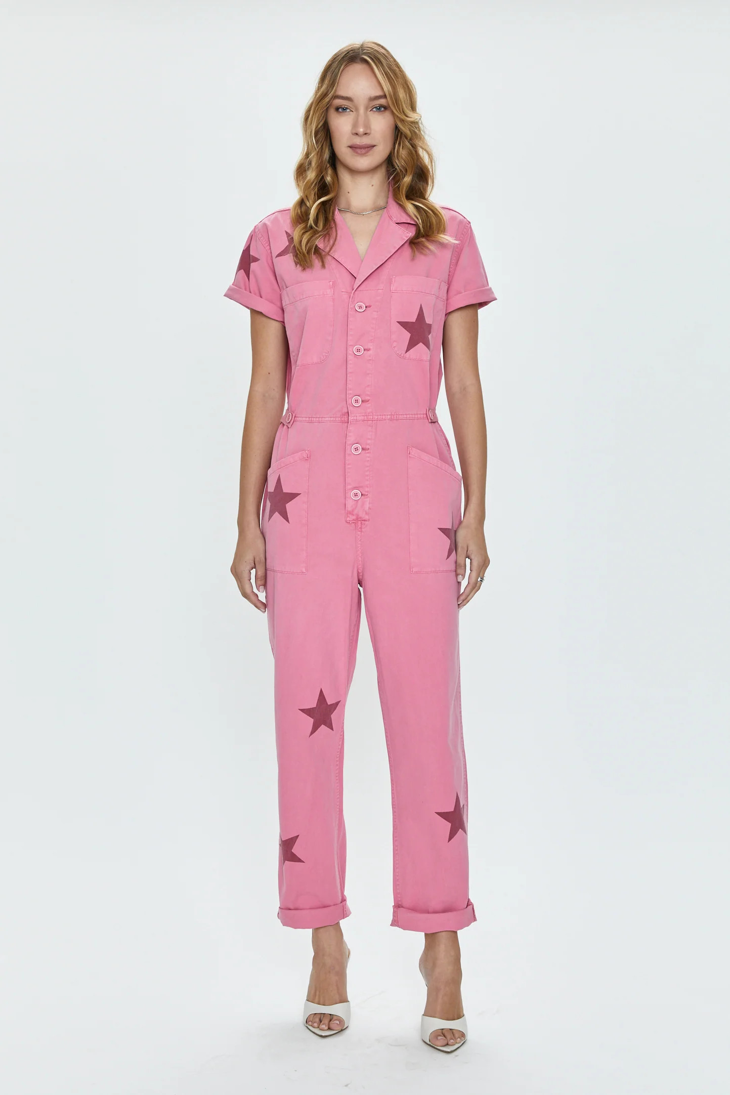 Grover Short Sleeve Field Suit - Royal Flamingo | Pistola Denim