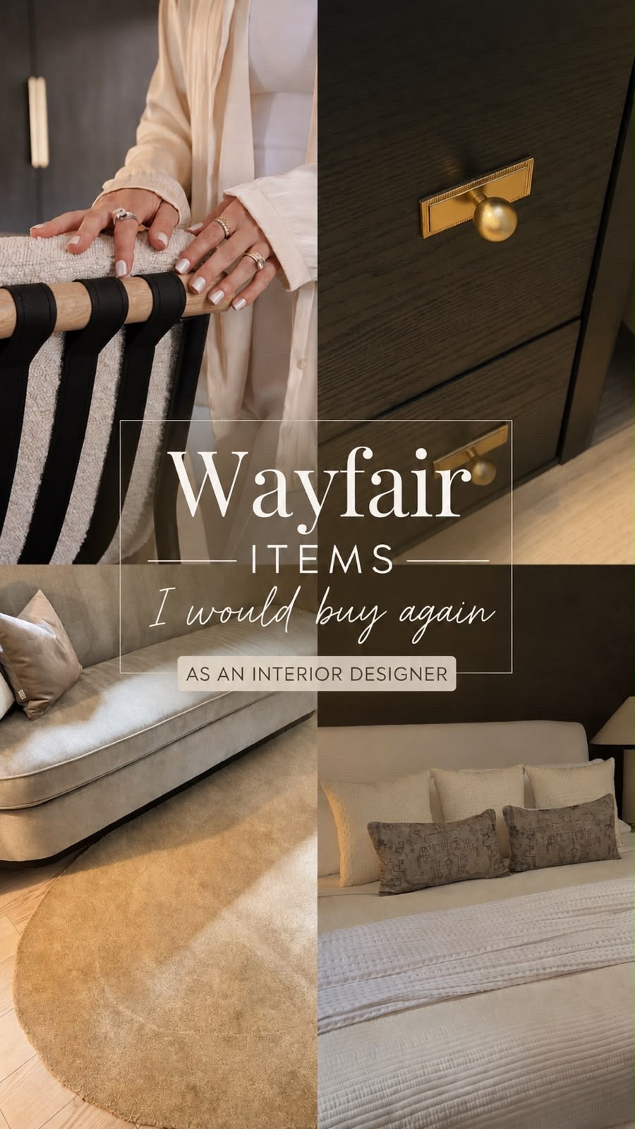 #AD @Wayfair  finds I would buy again as an interior designer 🤎

These are the kind of pieces I'm always looking for beautiful design, great texture, and those little details that make a space feel elevated. ✨

Shop all my picks here on LTK It
#WayfairPartner #WayfairFinds #InteriorDesigner