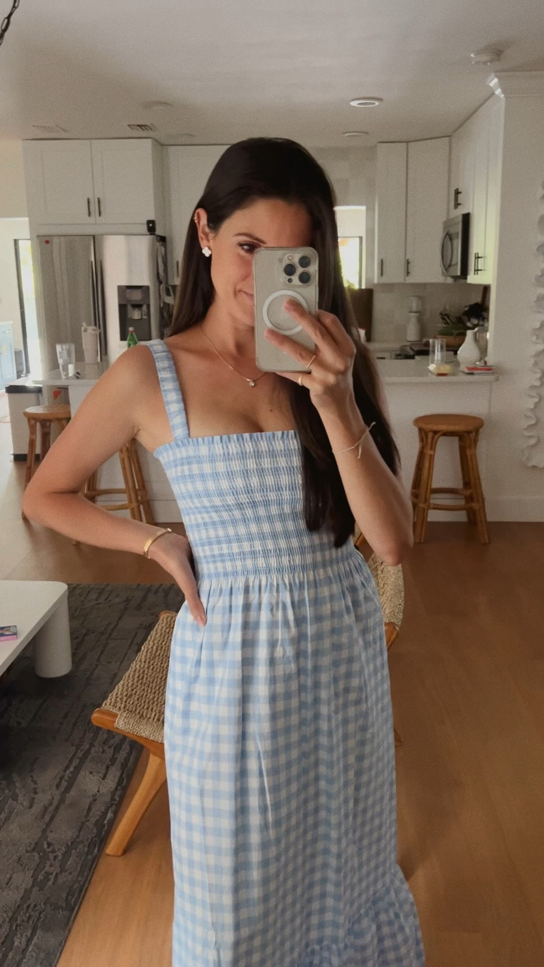 Nothing better than a cotton hill house dress. These always sell out! Wearing an XS here and still available in XXS. Tagged my favorite new colors in this style too! 