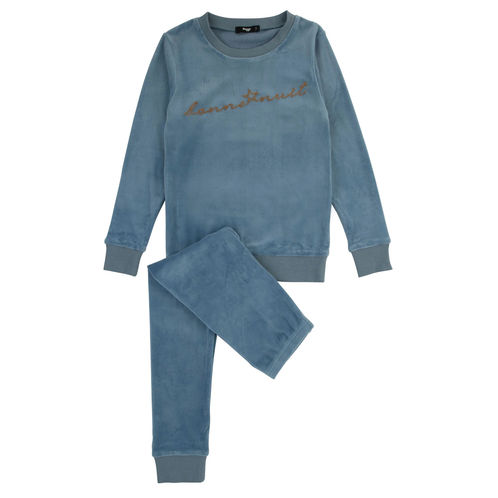 Bonne Nuit Velour Loungewear Set | Noggiwear