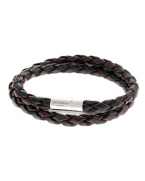 Tateossian Braided Leather Bracelet | Bloomingdale's (US)