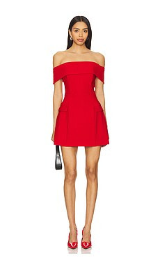 Lovers and Friends Hannah Mini Dress in Red from Revolve.com | Revolve Clothing (Global)