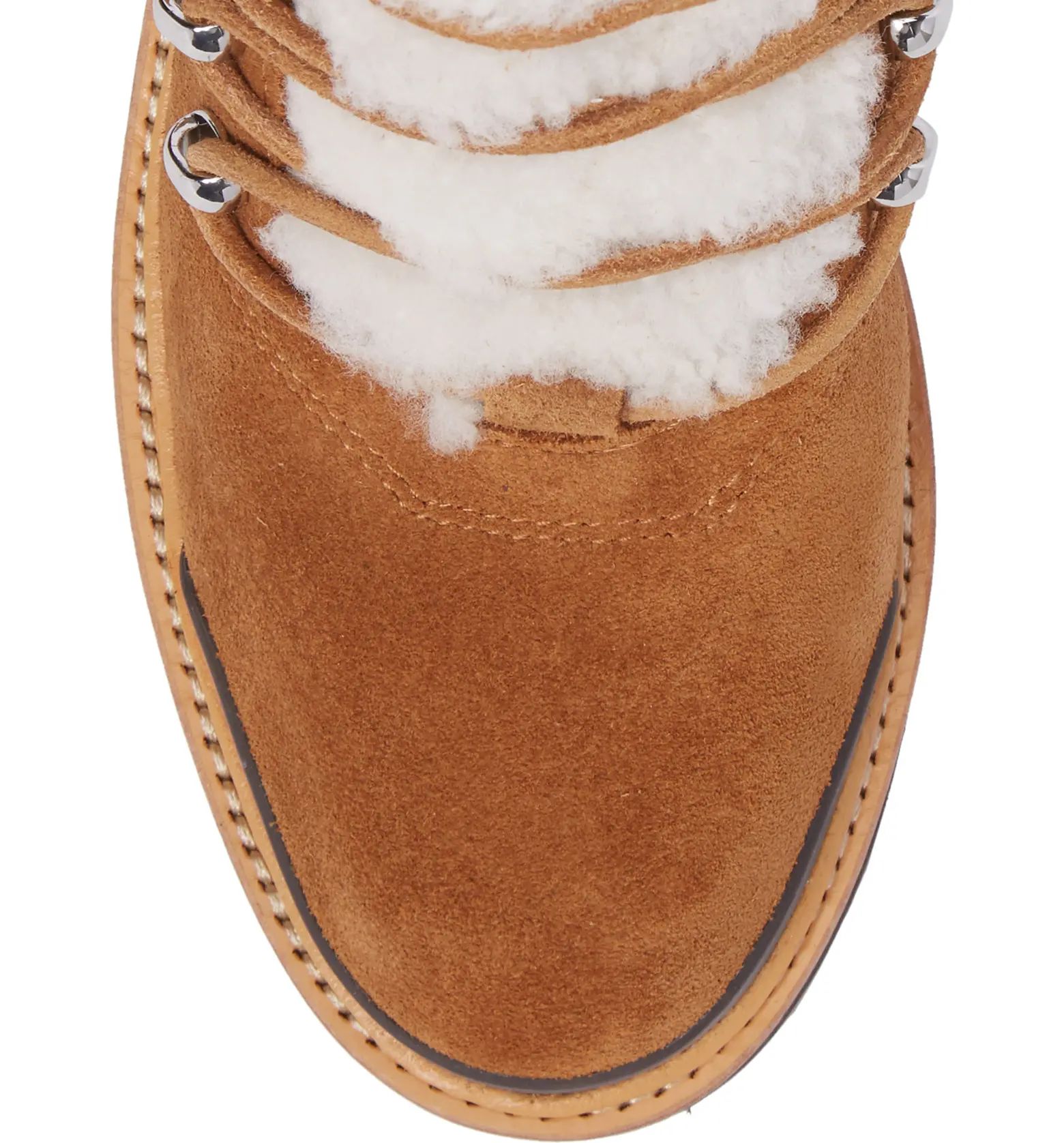 Izzie Genuine Shearling Lug Sole Boot (Women) | Nordstrom