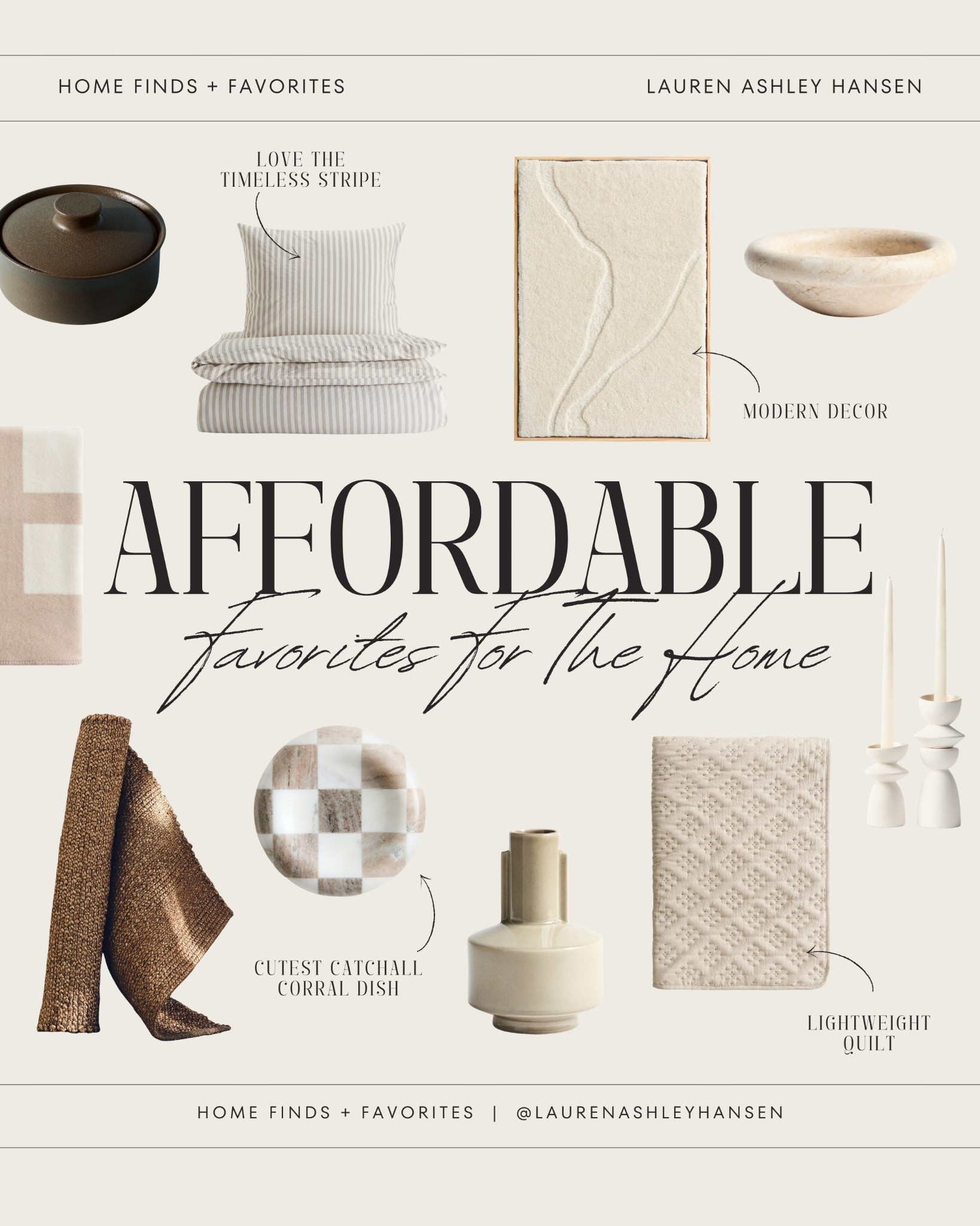 H&M home is a true hidden gem! They have some of the most beautiful modern organic home finds and finishes for a fraction of the price of designer ones! Everything from decor to furniture, rugs, bedding, art, and more! 

#LTKSaleAlert #LTKHome