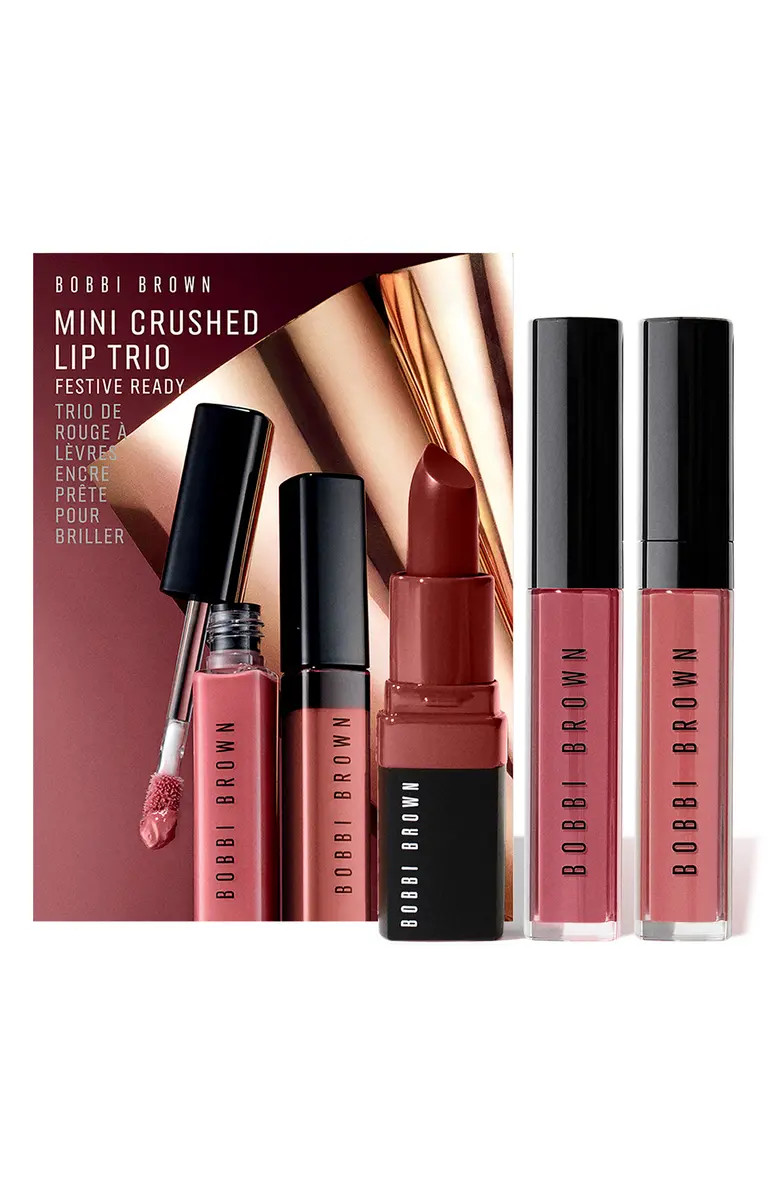 Bobbi Brown Festive Ready Mini Crushed Lip Trio USD $58 Value | Nordstrom | Nordstrom