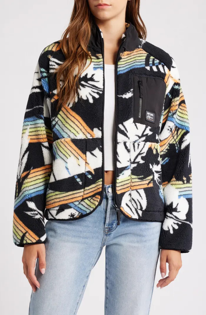 High Tide Hoffman Polar Fleece Zip Jacket | Nordstrom
