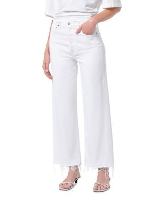 AGOLDE Ren High Rise Wide Leg Jeans in Marshmallow | Bloomingdale's Women Jeans & Denim | Bloomingdale's (AU)