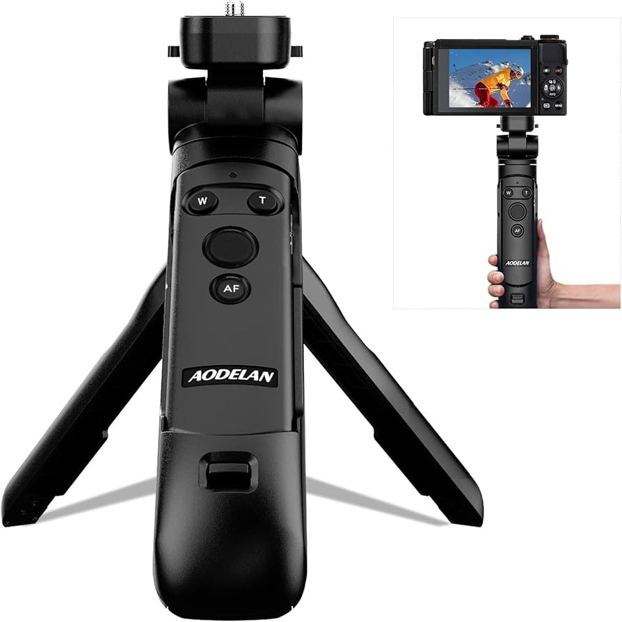 Wireless Shooting Grip and Tripod Camera Remote Control for Canon EOS Rebel SL2, SL3, 77D, R5, R6... | Amazon (US)