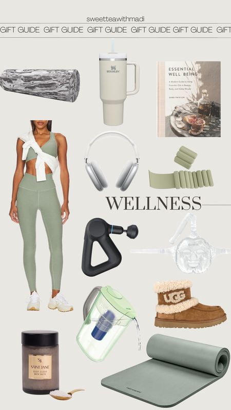 Sharing my gift guide for the wellness person! I love the sage green workout set from revolve and I use my ice face mask regularly. 

Gift guide wellness, wellness girl, wellness gifts, gifts for him, gifts for her, gifts for the host, gifts for the wellness girl, Christmas wishlist, holiday gifts, what to buy for the person who loves wellness 

#LTKGiftGuide #LTKHoliday #LTKfitness