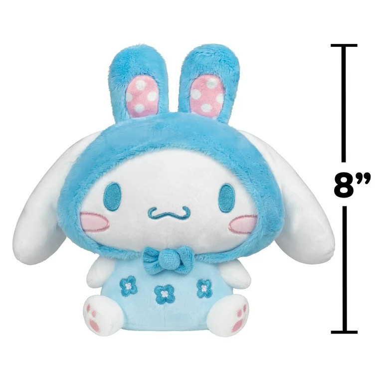 Hello Kitty® and Friends Easter Plush Toy - 8-inch Cinnamoroll™ as a Bunny | Walmart (US)