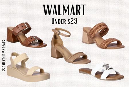 Heels sandals summer spring Walmart 

#LTKfindsunder50 #LTKSeasonal #LTKSpringSale