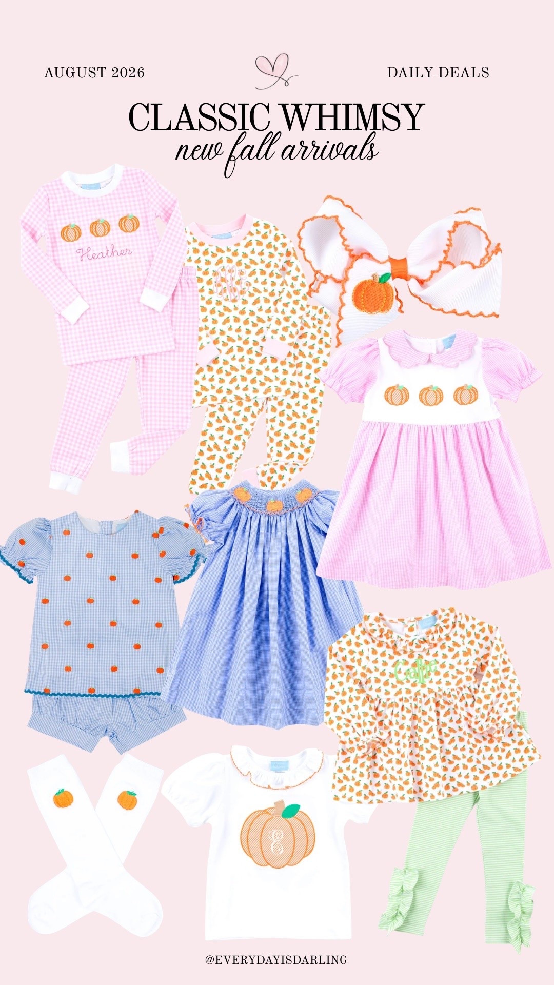The most adorable fall arrivals at Classic Whimsy!

#LTKSeasonal #LTKKids
