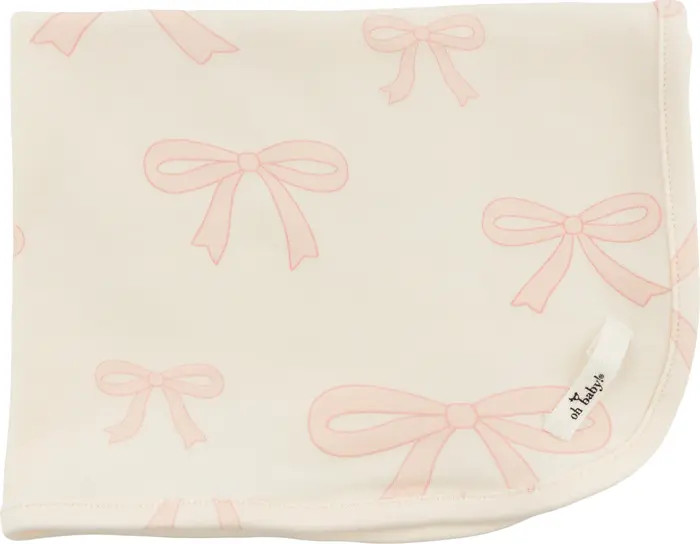 oh baby! Big Bows Pink Lovey Blanket | Nordstrom | Nordstrom