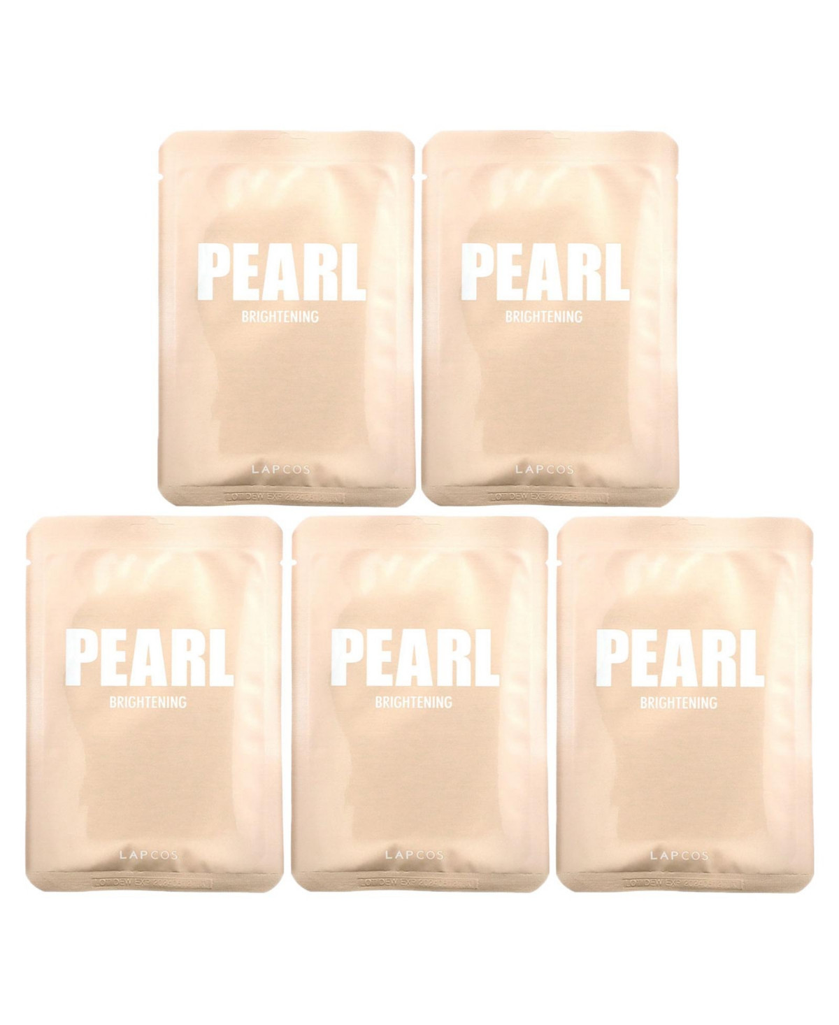 Lapcos Pearl Beauty Sheet Mask Set Brightening 5 Sheets - 0.81 fl oz (24 ml) Each | Macy's
