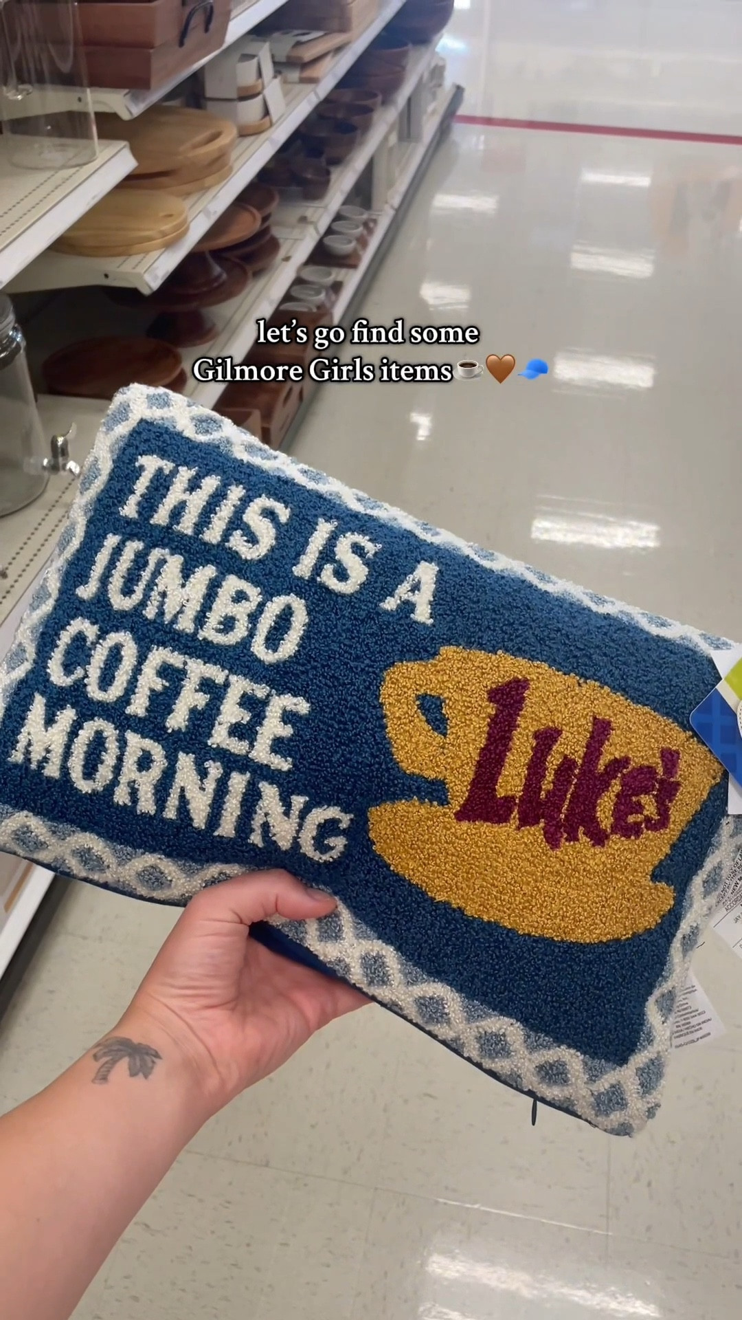 Gilmore girls finds! The viral Luke’s This is a jumbo coffee morning pillow and Luke’s diner salt & pepper shakers  

#LTKHome #LTKFindsUnder50