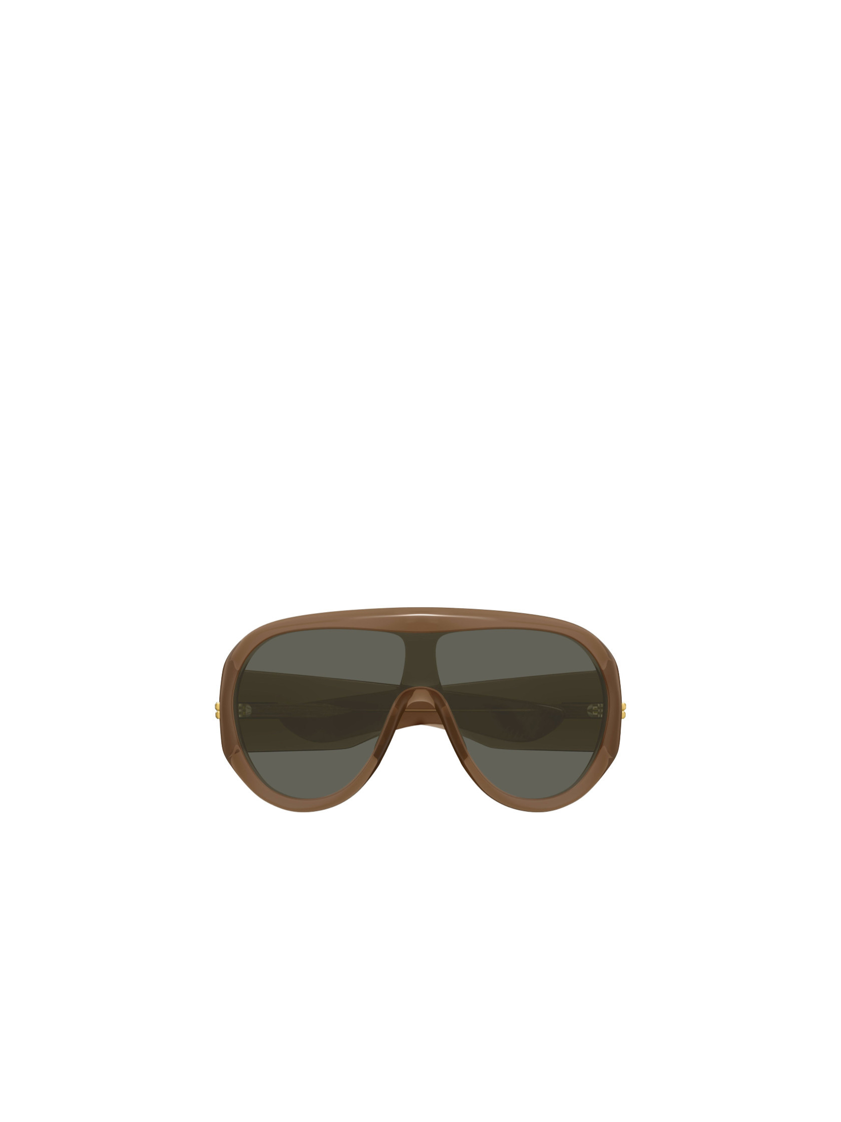 Bottega Veneta Eyewear Scudo Shield Sunglasses | Senser US