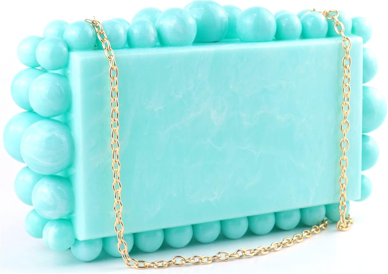 LADIHAB Crystal Clutch Purse Jeweled Purses Rhinestone Clutch for Women Bling Glitter Diamond Bag... | Amazon (US)