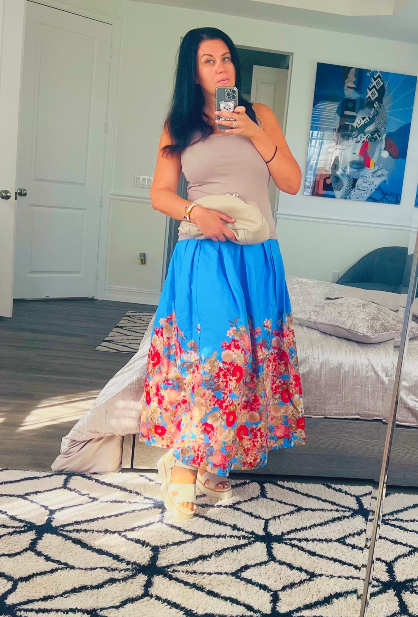 

🩵Rocked my skirt from Anthropologie. Incredible quality! Pull on and has pockets. Size down: 🔗 https://bit.ly/42IZrQA
💙Weekend MaxMara kisslock bag on sale here: 🔗 https://bit.ly/4iAaeSS
🩵Sorel sandals only $60: 🔗https://bit.ly/3S8jnY5

#EasilyResortWear
#EasilyPackingList
#EasilyDressedMilana

#LTKSaleAlert #LTKSeasonal #LTKStyleTip