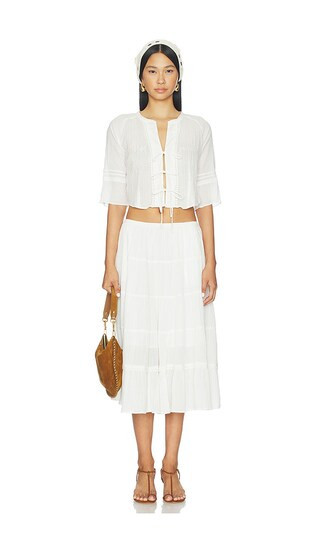 Free People Bright Side Set in Ivory. - size S | Revolve Clothing (Global)