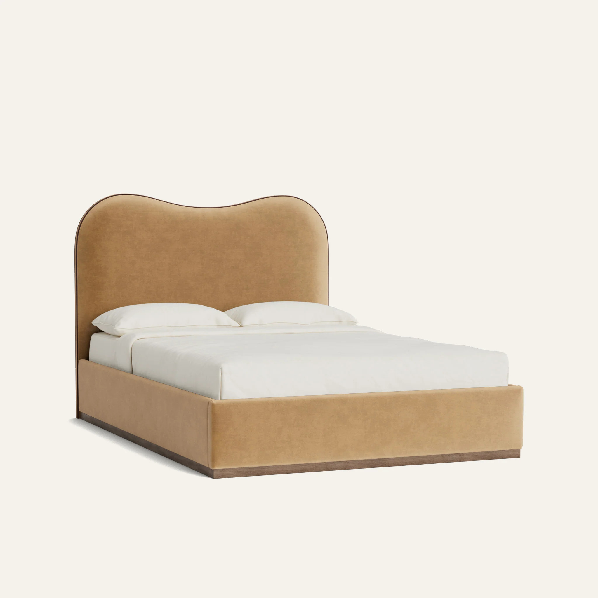 Camel Velvet
                Hudson Bed | Pepper Home