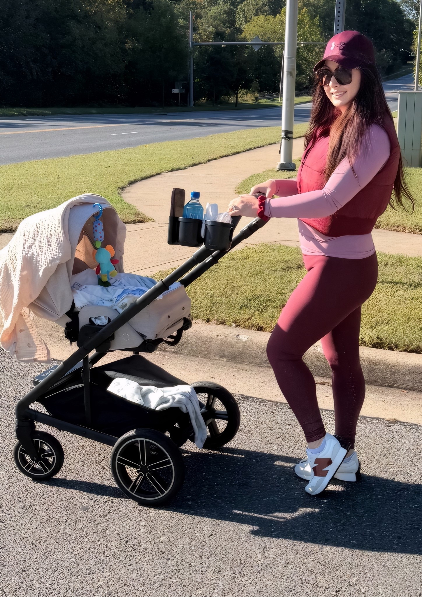If you haven’t been outside today it’s a must! Absolutely gorgeous here in Maryland! My all burgundy outfit is linked! $7 Amazon leggings, cropped puffy vest from Amazon and of course my awesome undistractable hat from underarmour and new balance sneakers!  

#LTKStyleTip #LTKSaleAlert #LTKSeasonal
