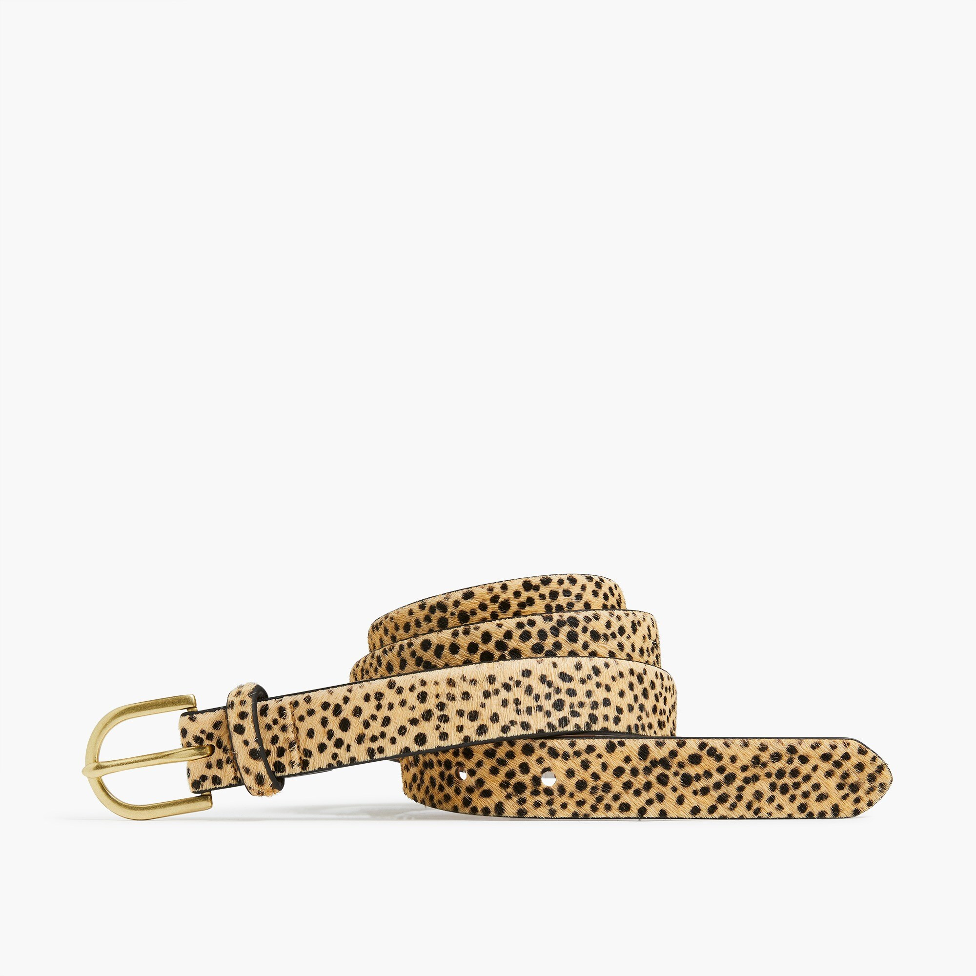 Calf hair belt | J.Crew Factory