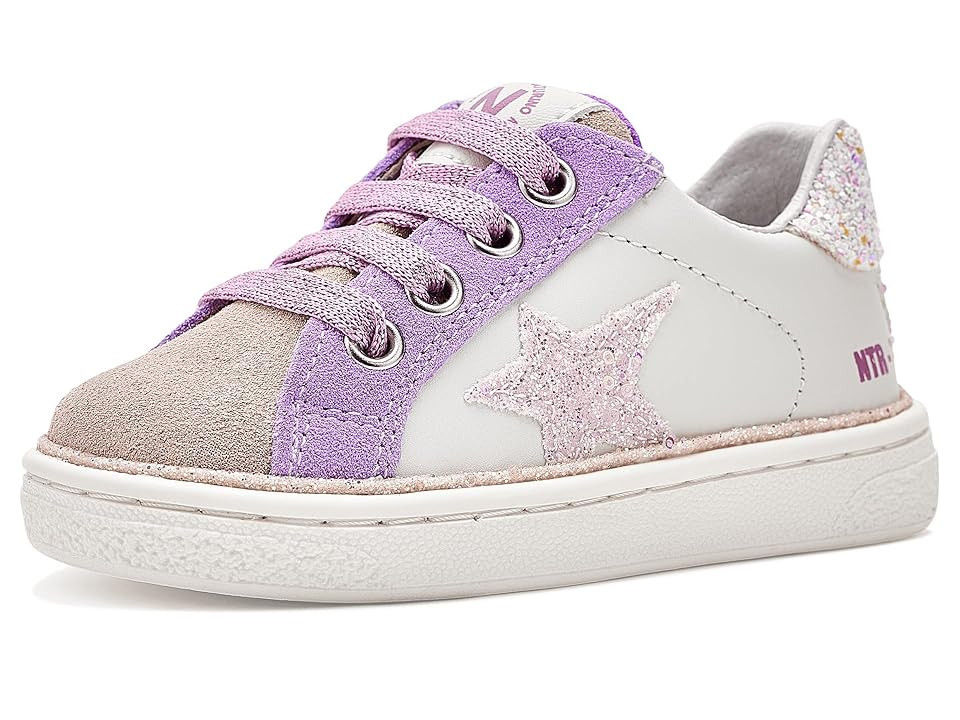 Naturino Pinn Zip (Toddler/Little Kid) Girl's Shoes White: EU 26 (US 9.5 Toddler) M, Leather | Zappos.com