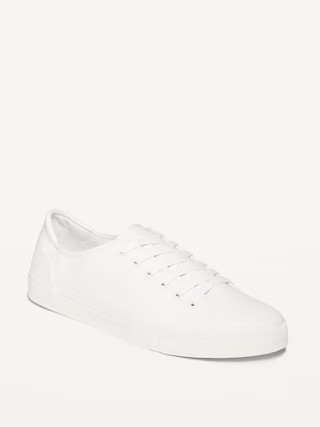 Canvas Lace-Up Sneakers | Old Navy (US)