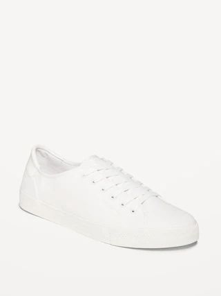 Canvas Lace-Up Sneakers for Men | Old Navy (US)