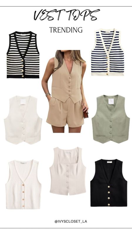 Love the vest trend! 