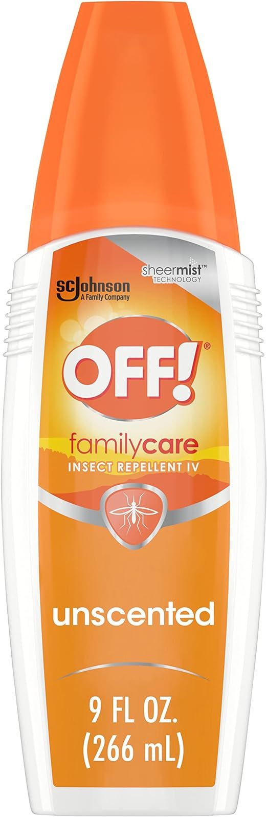 OFF! FamilyCare Insect & Mosquito Repellent Spritz, Unscented Bug spray with Aloe-Vera, 7% Deet, ... | Amazon (US)
