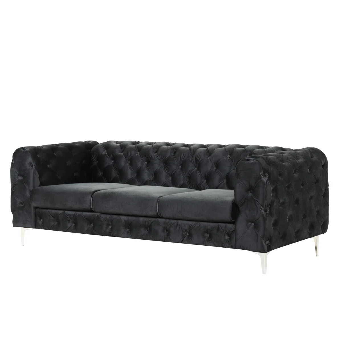 Godeus 85.5'' Velvet Sofa | Wayfair North America