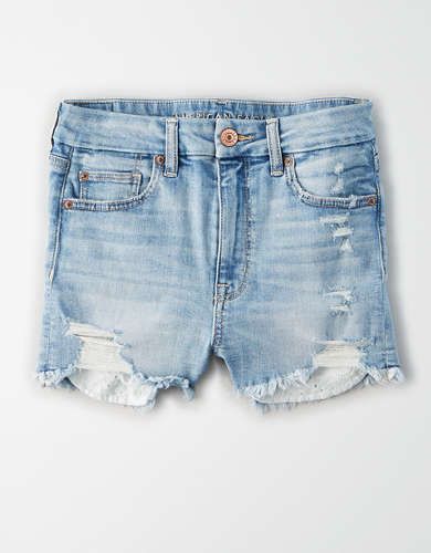 AE Curvy High-Waisted Short Short | American Eagle Outfitters (US & CA)