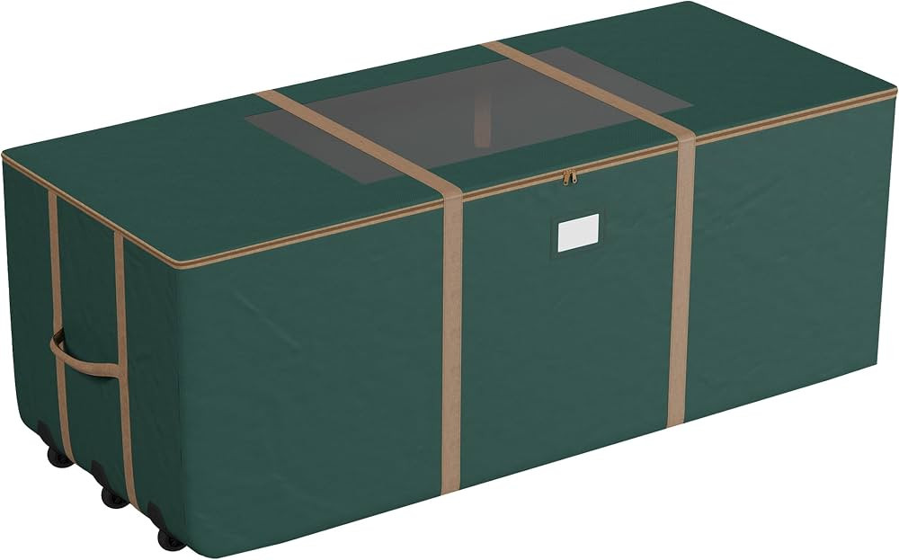 Christmas Tree Storage Bag - Rolling Bag for 12FT Disassembled Artificial Trees, Seasonal Decor, ... | Amazon (US)