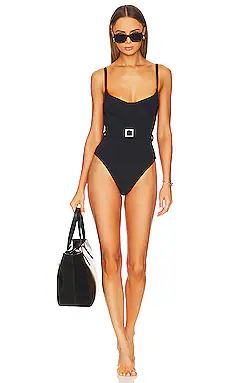 WeWoreWhat Underwire One Piece in Black from Revolve.com | Revolve Clothing (Global)