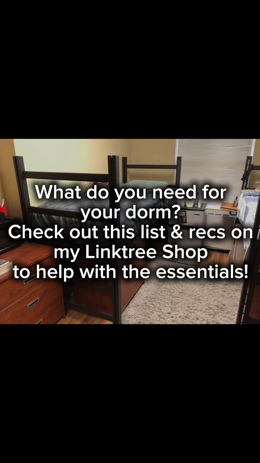 Dorm checklist for all your dorm needs (and recommendations for what to purchase) are on my Linktree Shop: https://tr.ee/dcNHqU 

#LTKFamily #LTKU