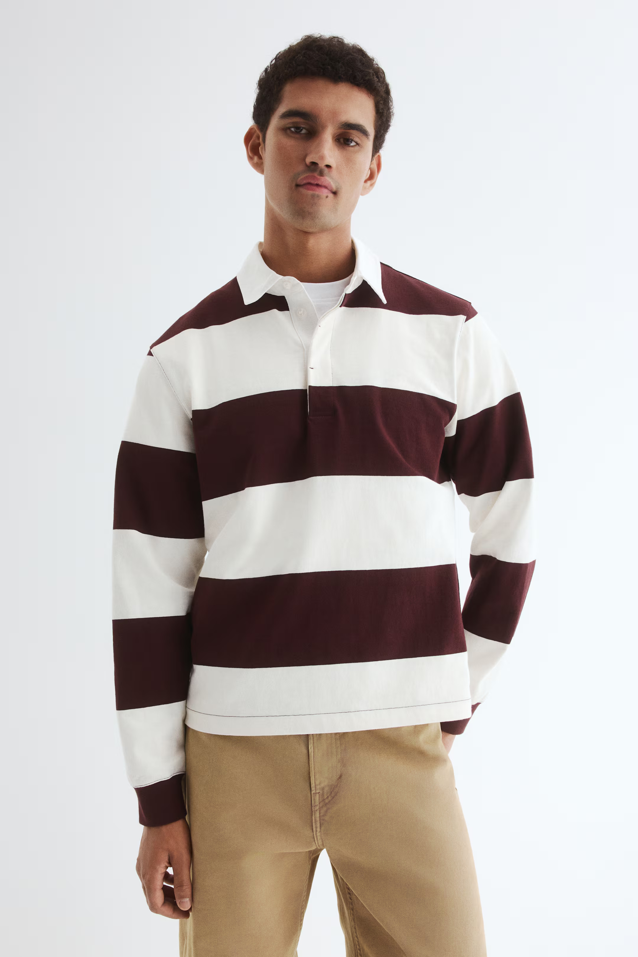 Regular-Fit Cotton Rugby Shirt | H&M (US + CA)