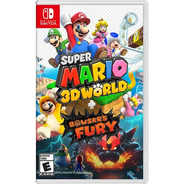 Super Mario 3D World + Bowser’s Fury - Nintendo Switch - U.S. Version | Walmart (US)