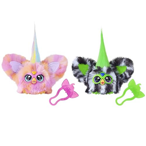 Furby Furblets Fierce & Fabulous 2 Pack, Greenie-Meanie & May-May with 45 Sounds Each, Electronic Plush Toys for Girls & Boys, Ages 6+ (Amazon Exclusive) | Amazon (US)