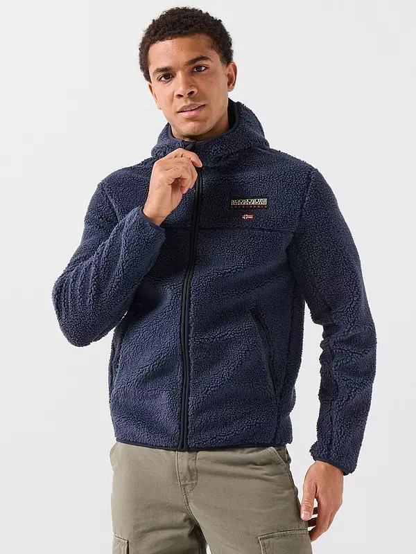 NAPAPIJRI Men's T-Tynik Fleece - Blue | Very (UK)