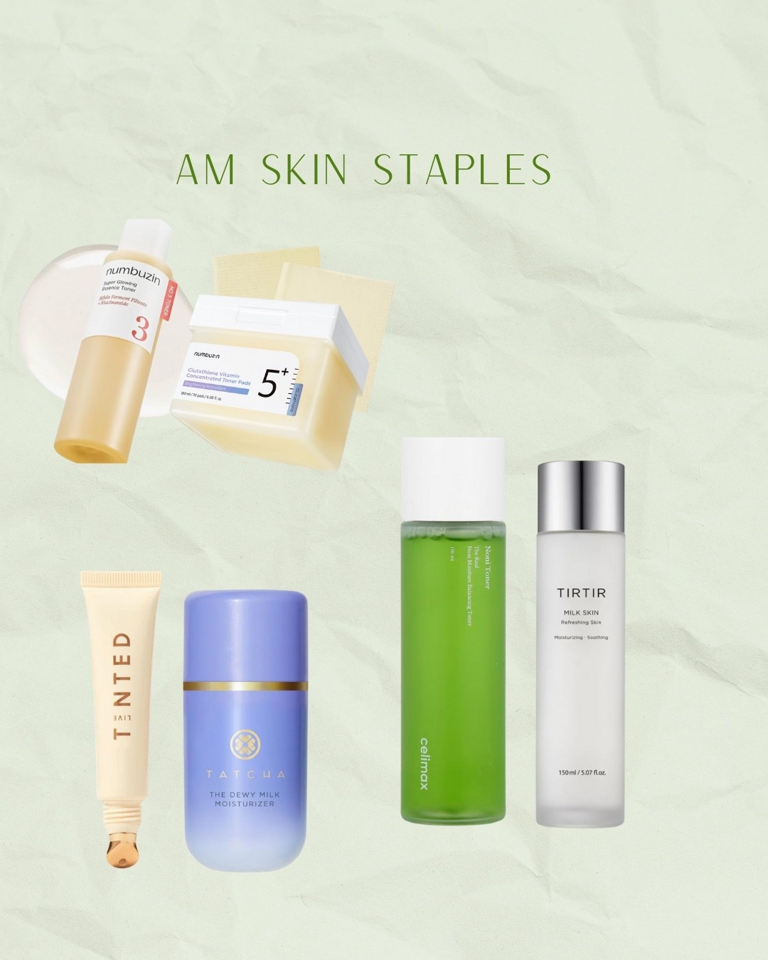 New am staples 

#LTKFindsUnder100 #LTKBeauty